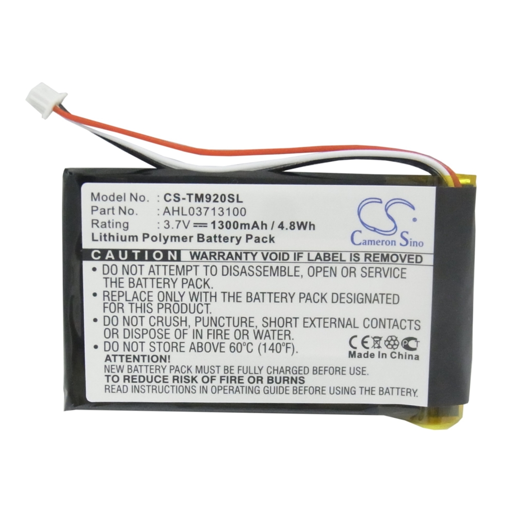 GPS, Navigator Battery TomTom CS-TM920SL