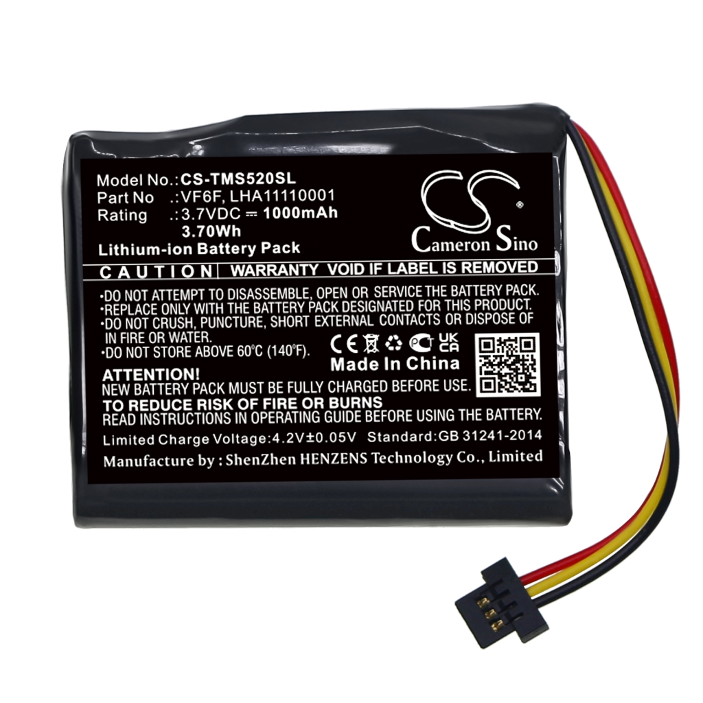 GPS, Navigator Battery TomTom CS-TMS520SL