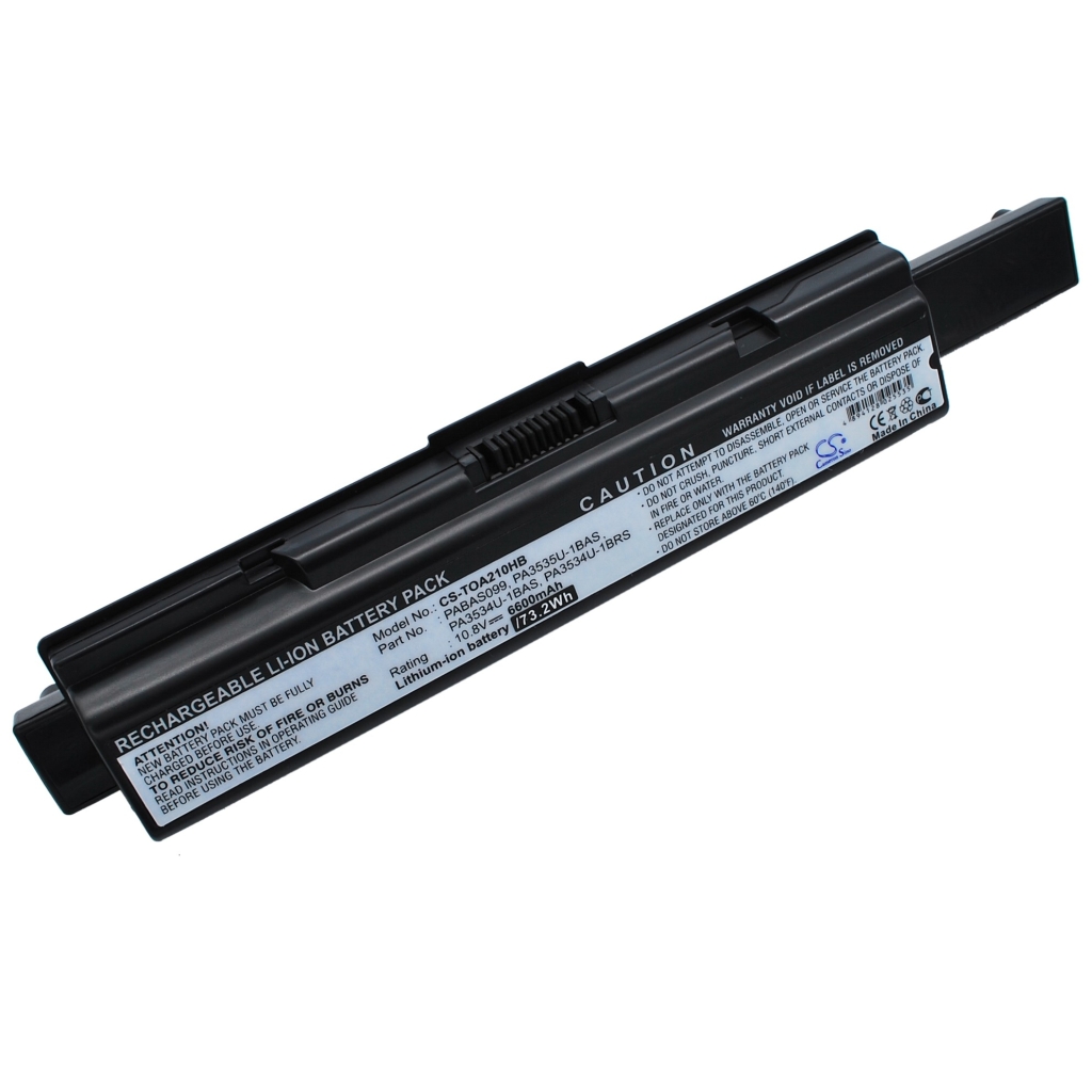 Compatible battery replacement for Toshiba  PA3727U-1BAS, V000090760, PA3535U-1BAS, PABAS098, PA3727-1BAS...