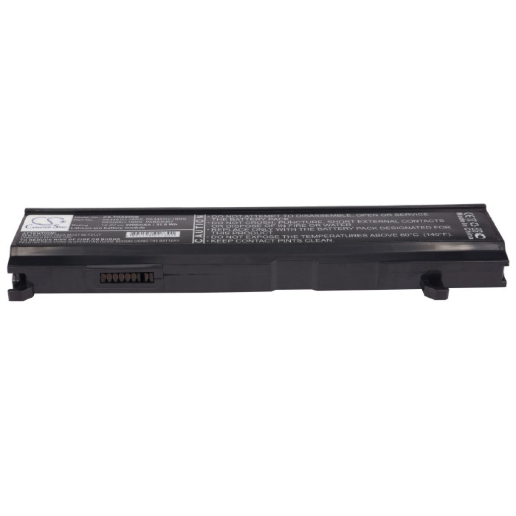 Compatible battery replacement for Toshiba  PABAS067, PA3451U-1BRS