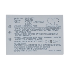 Compatible battery replacement for Toshiba BSC-BT5,GSC-BT5