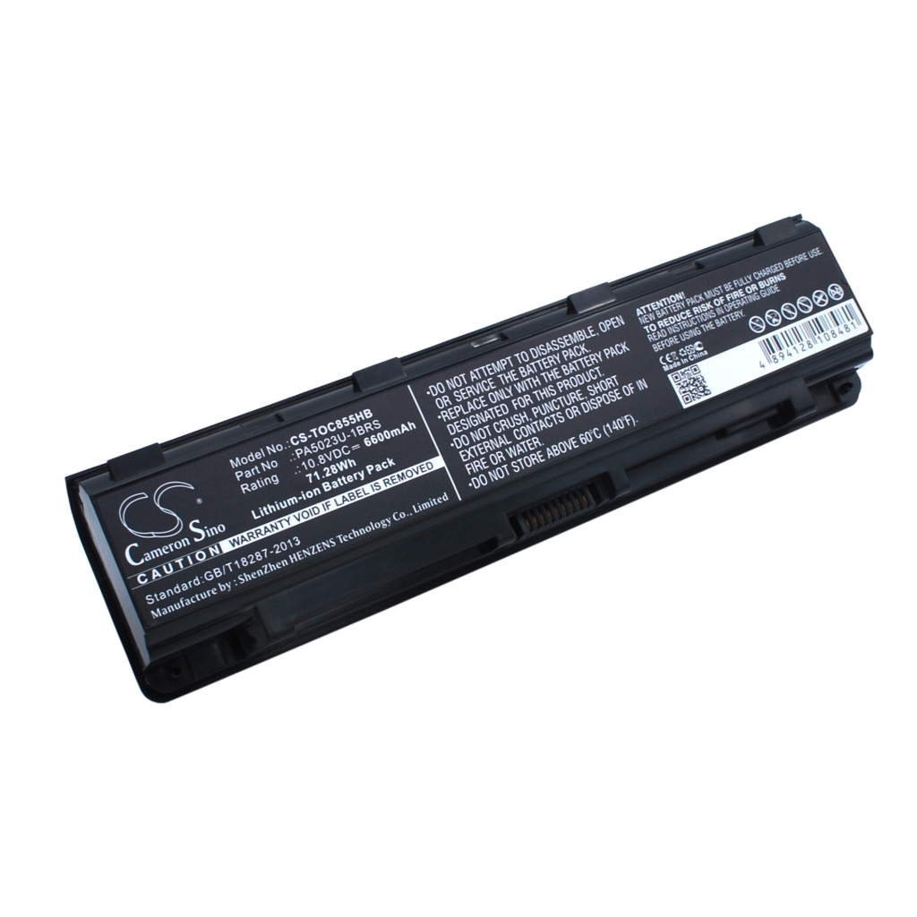 Compatible battery replacement for Toshiba  PA5023U-1BRS, PABAS262, PA5027U-1BRS, PABAS261, PA5026U-1BRS...