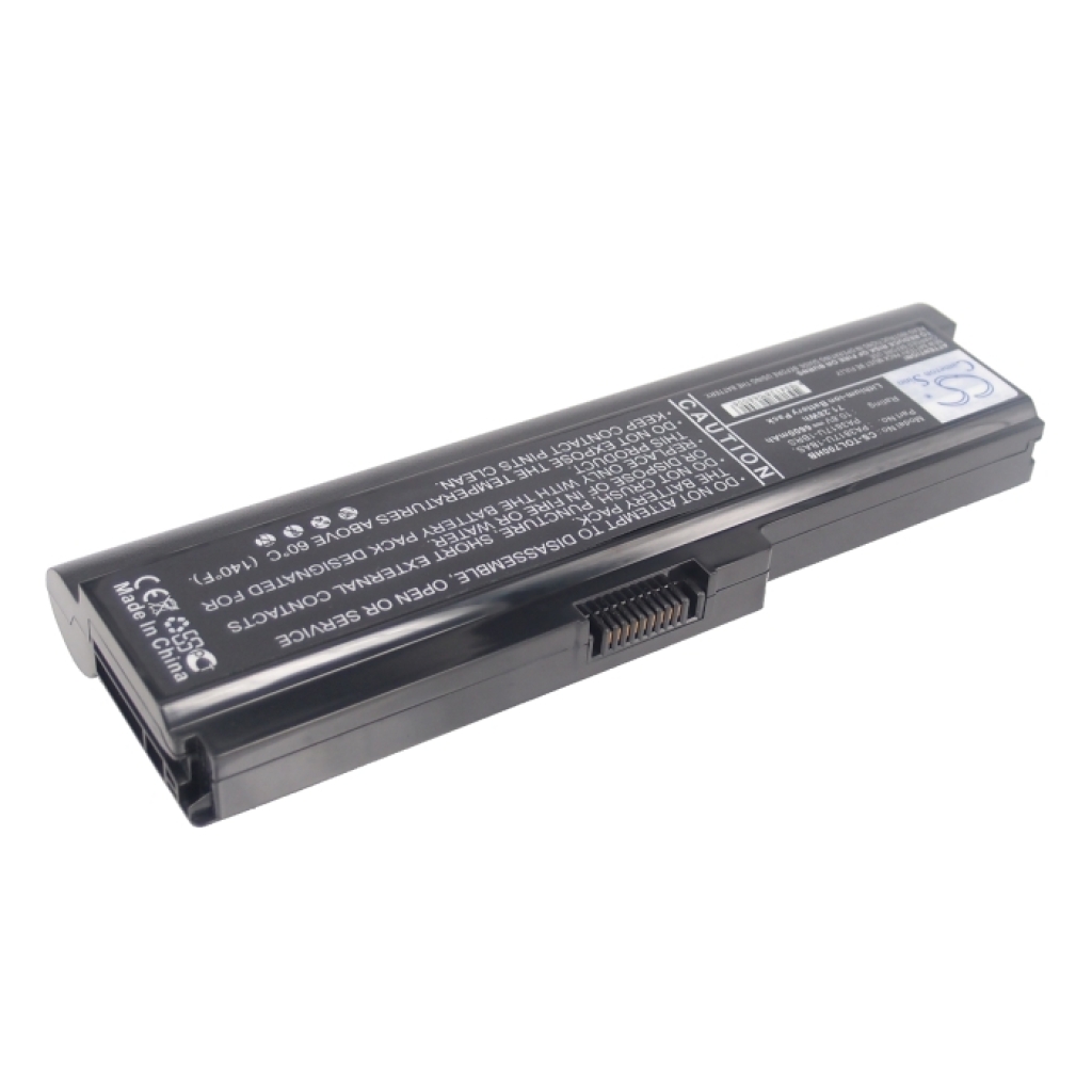 Compatible battery replacement for Toshiba  PA3817U-1BAS, PA3817U-1BRS