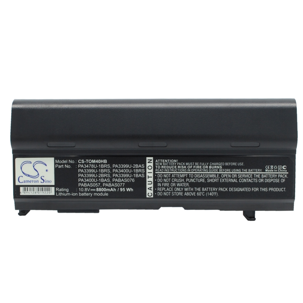 Notebook battery Toshiba CS-TOM40HB