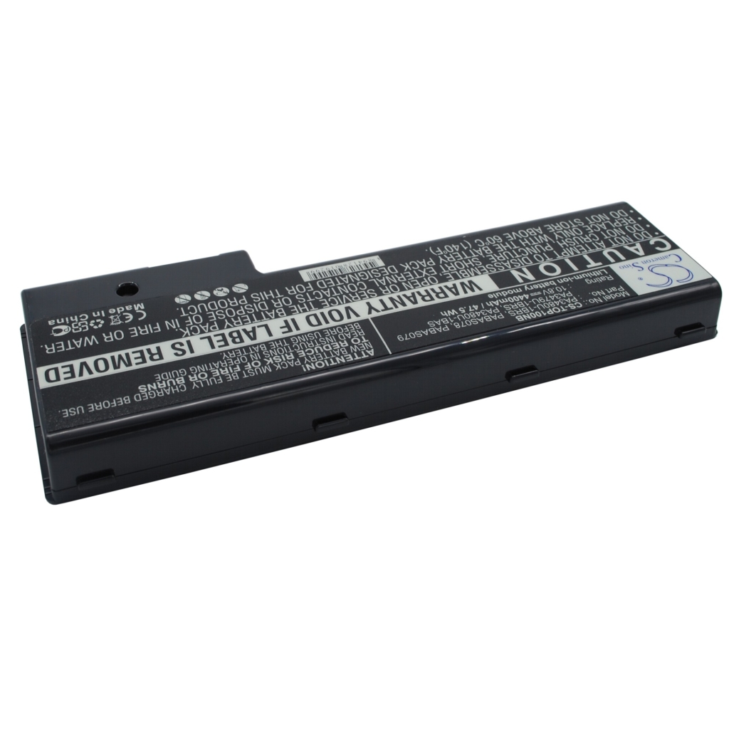 Compatible battery replacement for Toshiba  PABAS078, PA3480U-1BRS, PA3479U-1BRS