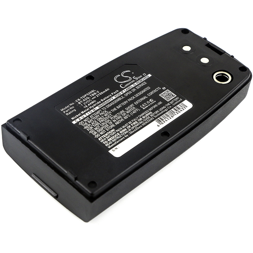 Compatible battery replacement for Topcon  BT-52QA, BT-52Q, TBB-2R, BT-32Q, TBB-2...