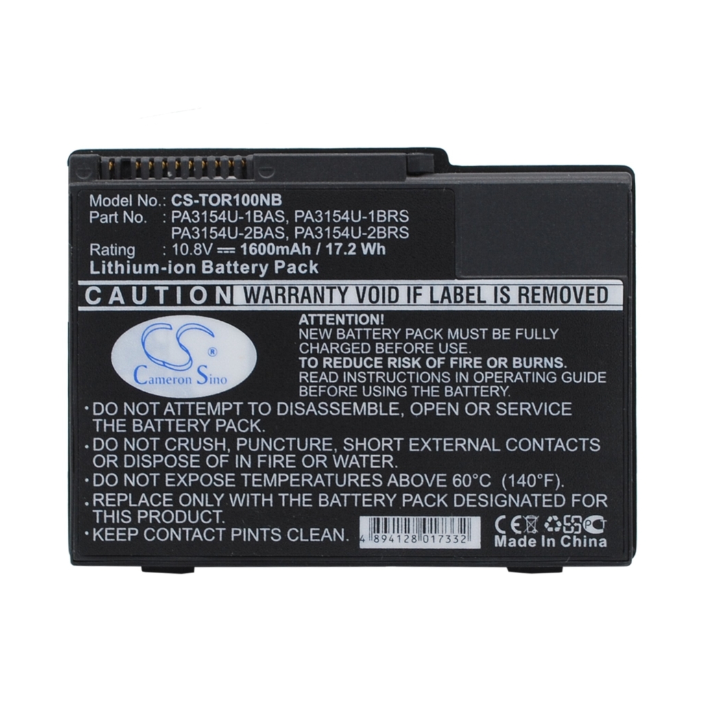 Notebook battery Toshiba CS-TOR100NB