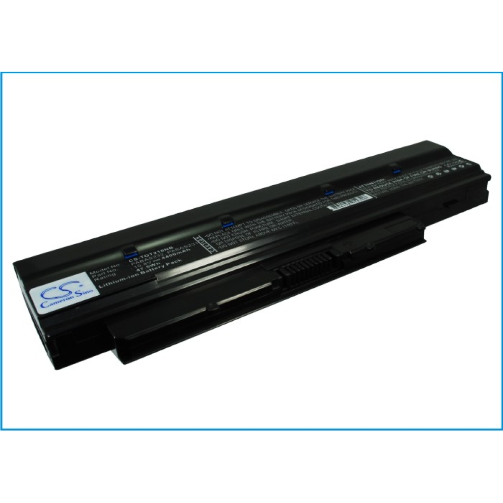 Compatible battery replacement for Toshiba  PABAS231, PA3821U-1BRS, PA3820U-1BRS, PABAS232