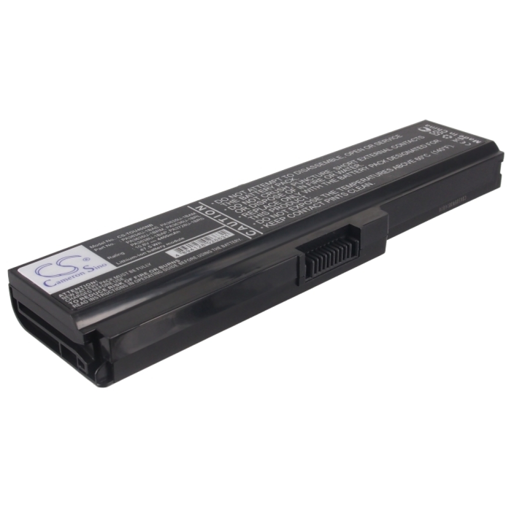 Compatible battery replacement for Toshiba  PABAS178, PA3728U-1BRS, PABAS229, PA3634U-1BRS, PABAS117...