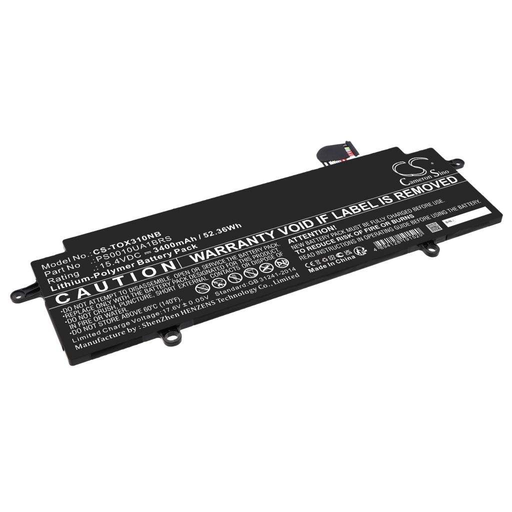 Compatible battery replacement for Dynabook  PS0010UA1BRS