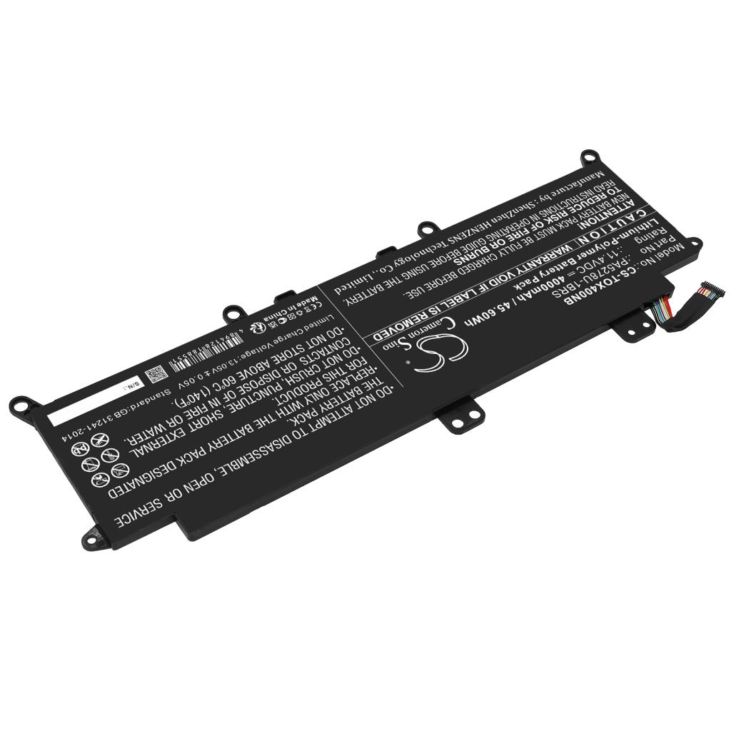 Compatible battery replacement for Toshiba  PA5278U-1BRS