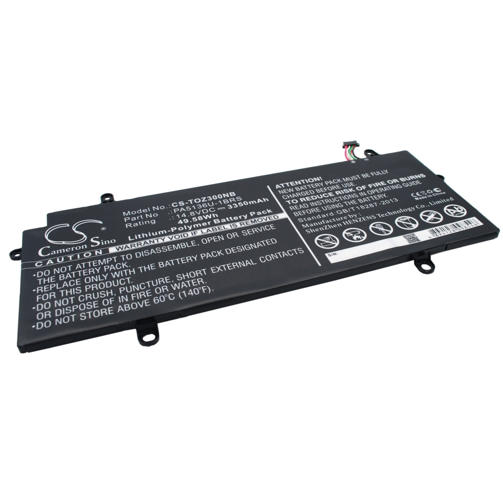 Compatible battery replacement for Toshiba  PA5136U-1BRS