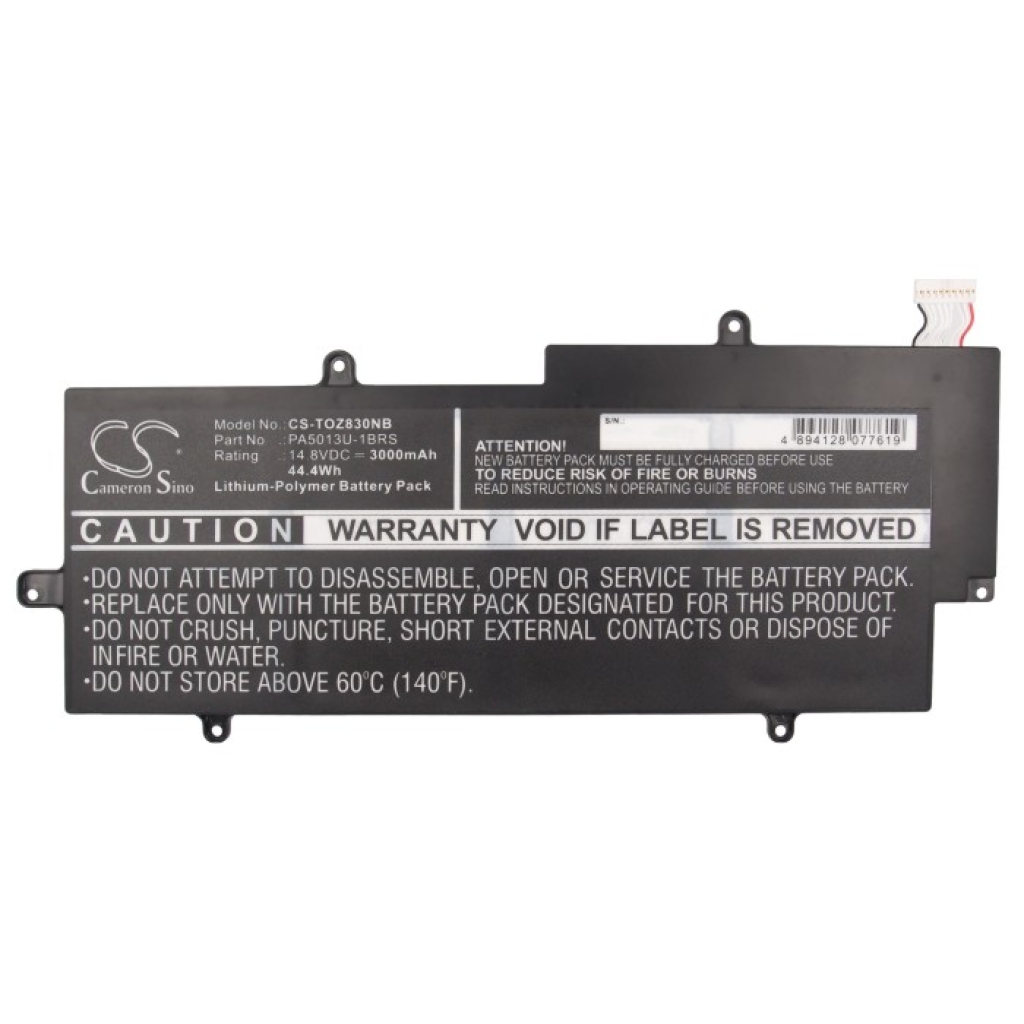 Compatible battery replacement for Toshiba  PA5013U-1BRS