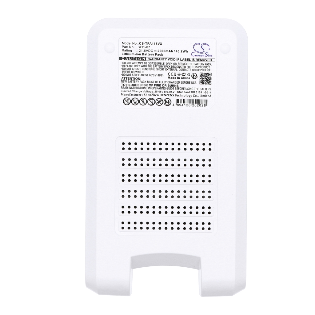 Smart Home Battery Tineco CS-TPA118VX