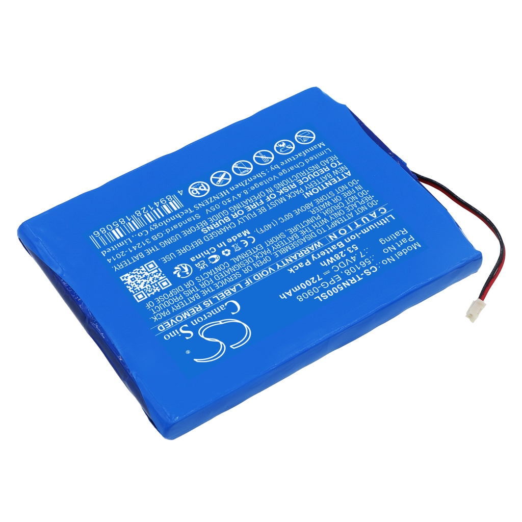 Compatible battery replacement for Trimble  EPG-0908, 56108