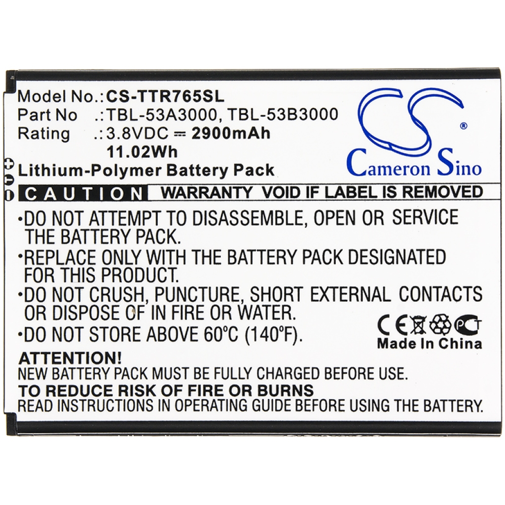 Hotspot Battery Tp-link CS-TTR765SL