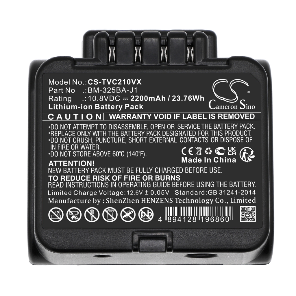 Smart Home Battery Toshiba CS-TVC210VX