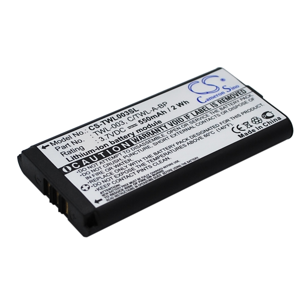 Compatible battery replacement for Nintendo  TWL-003, C/TWL-A-BP