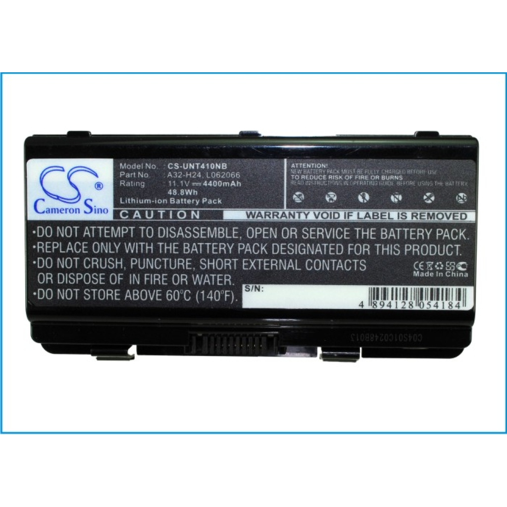 Compatible battery replacement for PHILCO  A32-H24, 1510-07KB000, YS-1, L062066