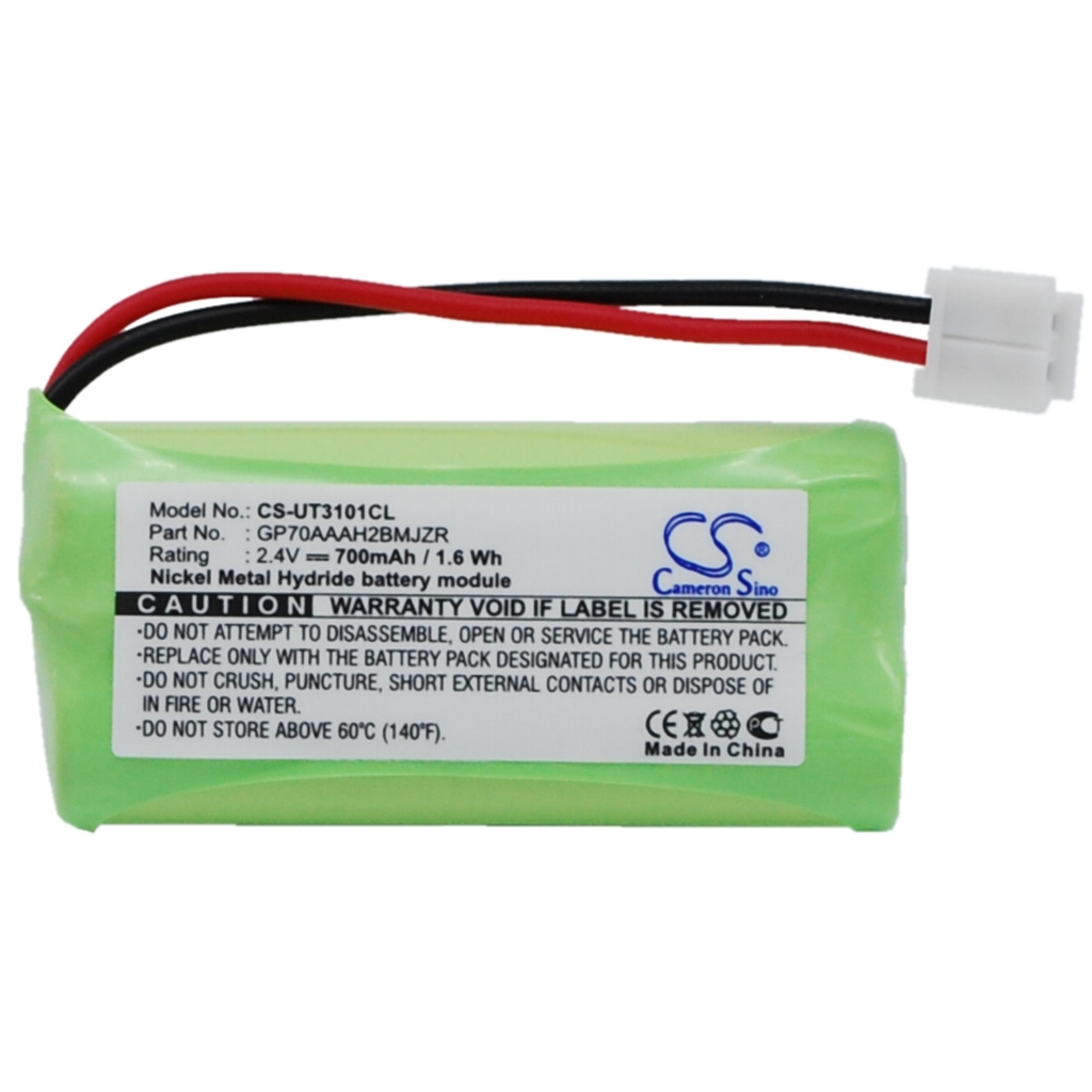 Compatible battery replacement for V Tech  2SNAAA65HSJ1, 89-1335-00, BT-1011, 2SN-AAA65H-S-J1, BY0929...