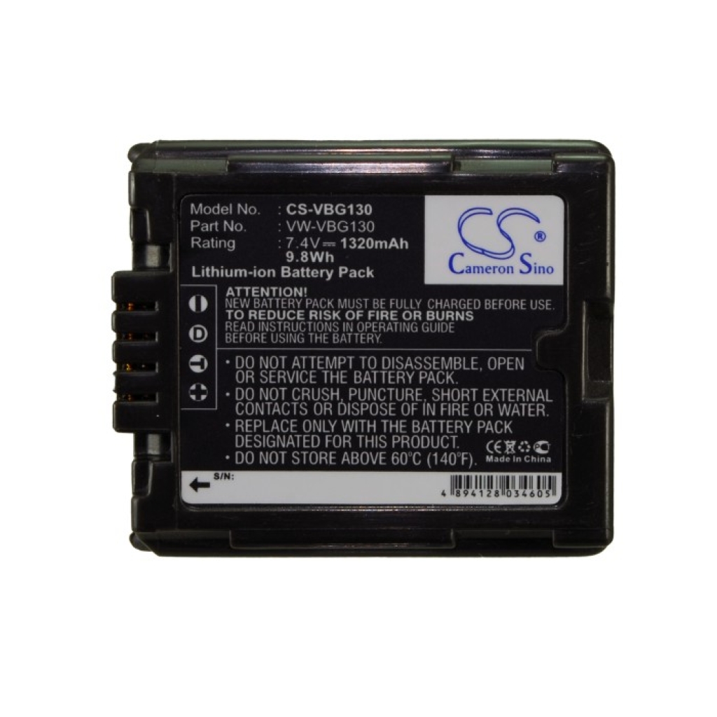 Camera Battery Panasonic HDC-SD5GC-K