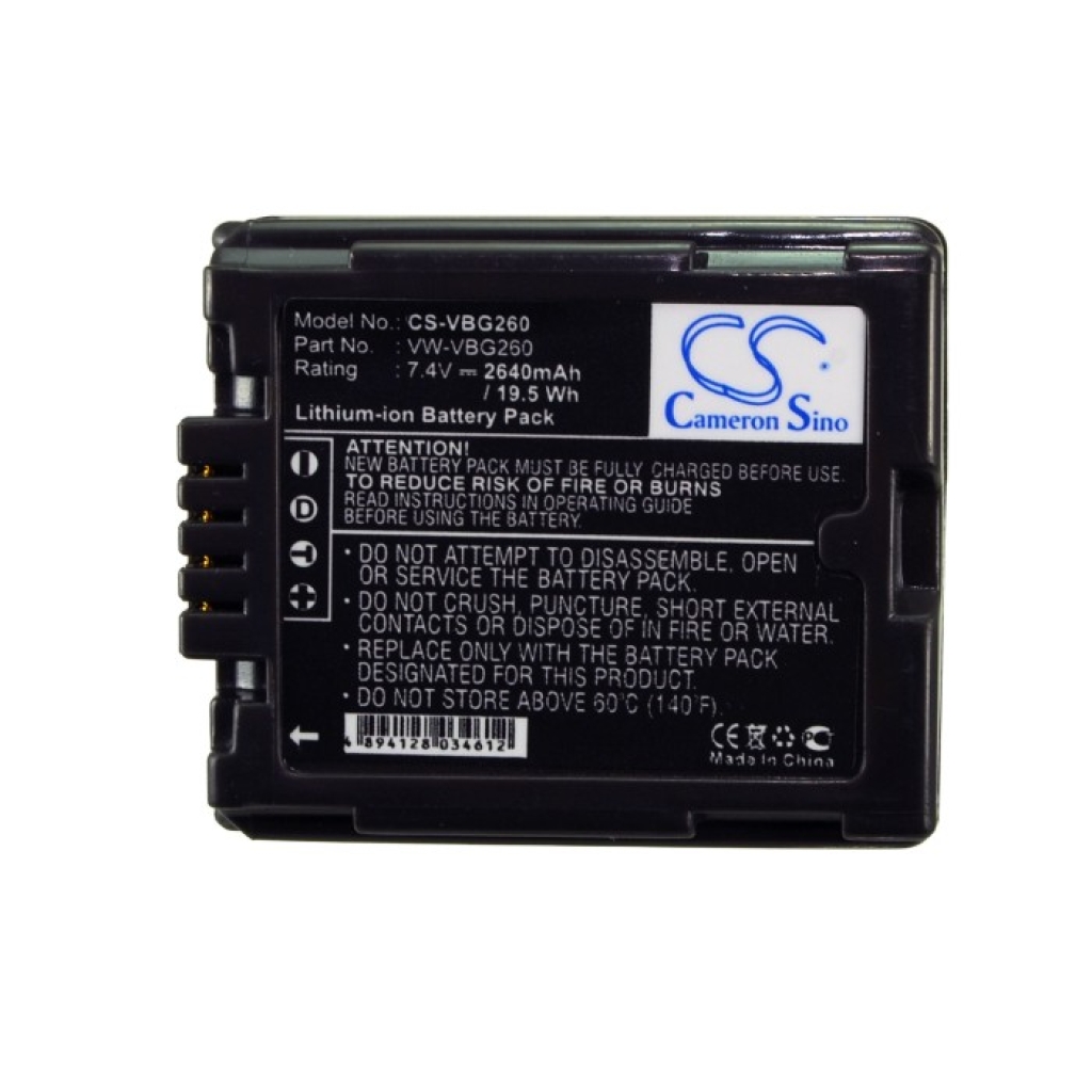 Camera Battery Panasonic HDC-TM15K