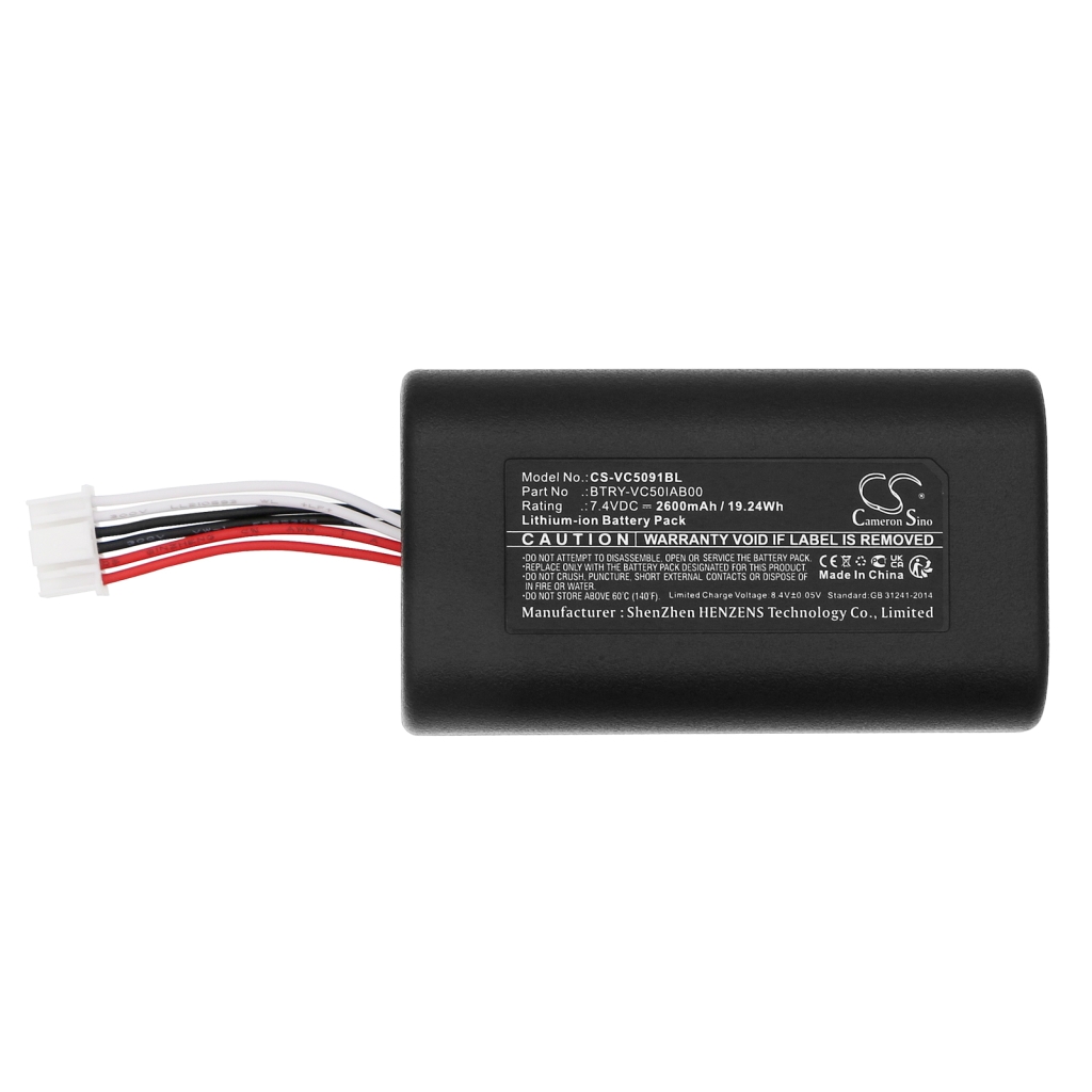 BarCode, Scanner Battery Symbol CS-VC5091BL