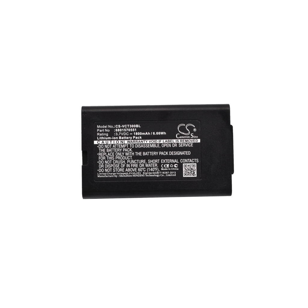 Compatible battery replacement for Vectron  B30, 6801570551