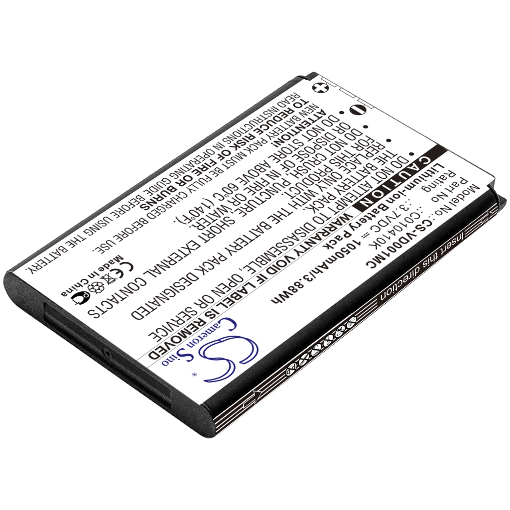 Compatible battery replacement for Contour  C010410K