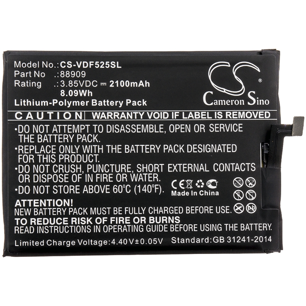 Battery Replaces 88909