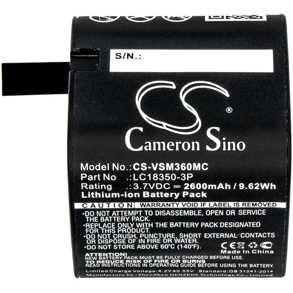 Compatible battery replacement for Vsn mobil  LC18350-3P