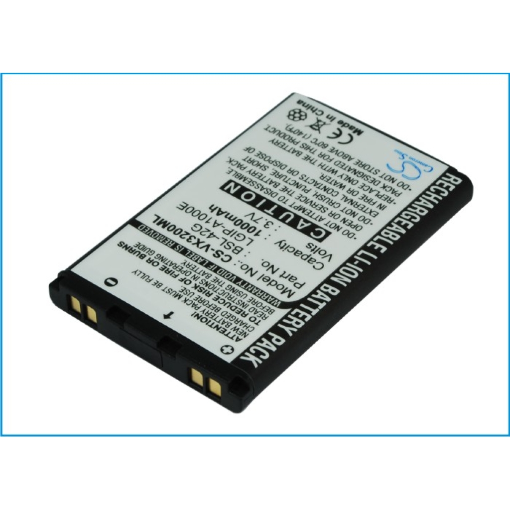 Compatible battery replacement for LG  LGTL-GCIP-1000, SBPL0077801, MCJA0026701, SBPL0082302, LGTL-GCIP...