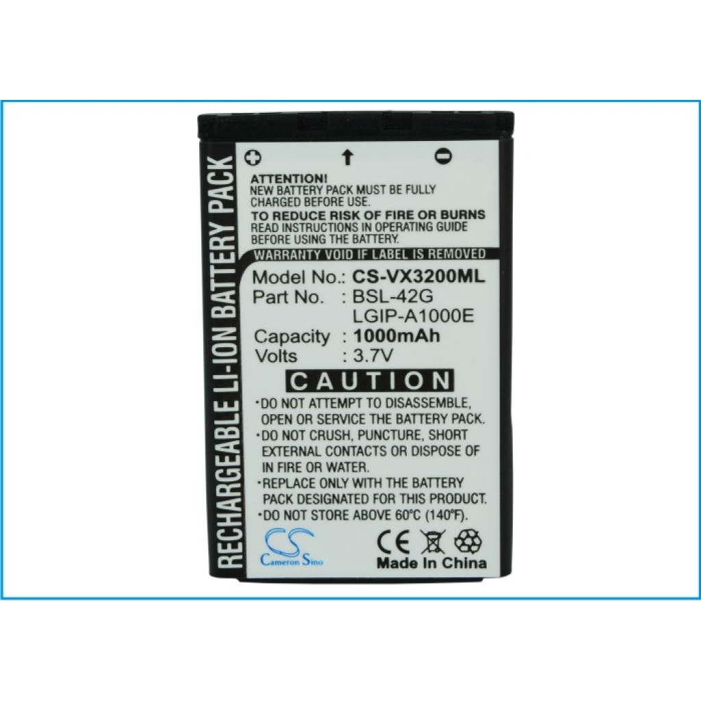 Mobile Phone Battery LG ax4750