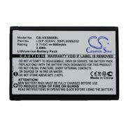 CS-VX5600SL<br />Batteries for   replaces battery SBPL0102702