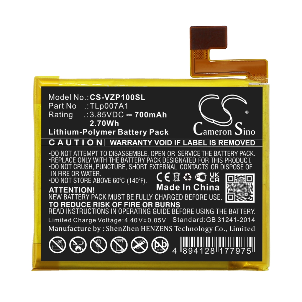 Battery Replaces TLp007A1