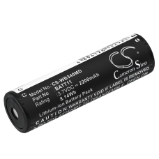 Compatible battery replacement for Welch-Allyn 10691,6911,BATT11,RI-ACCU