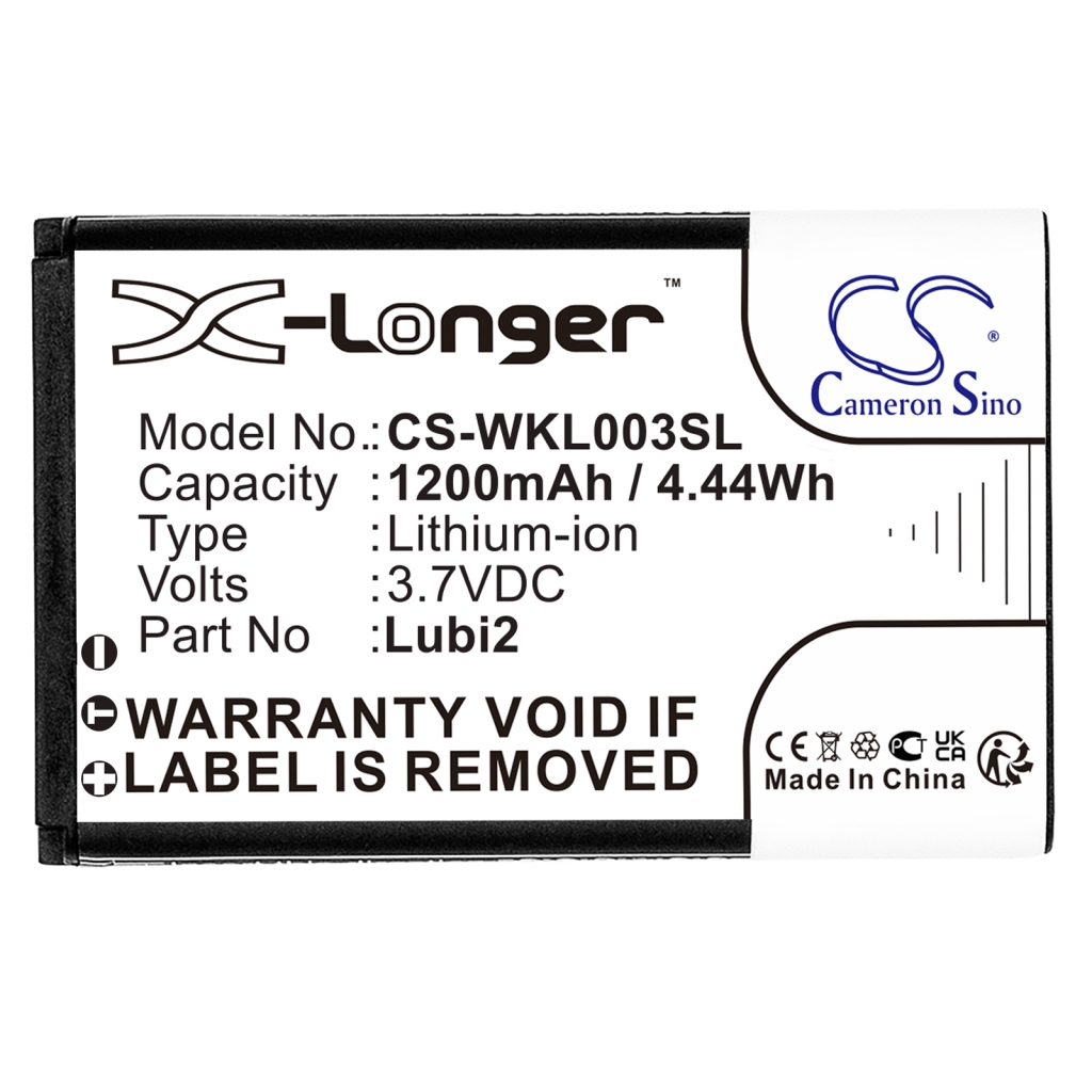 Compatible battery replacement for Twz  Lubi2, BL-77, BL-75, BL-5CV, RIFF