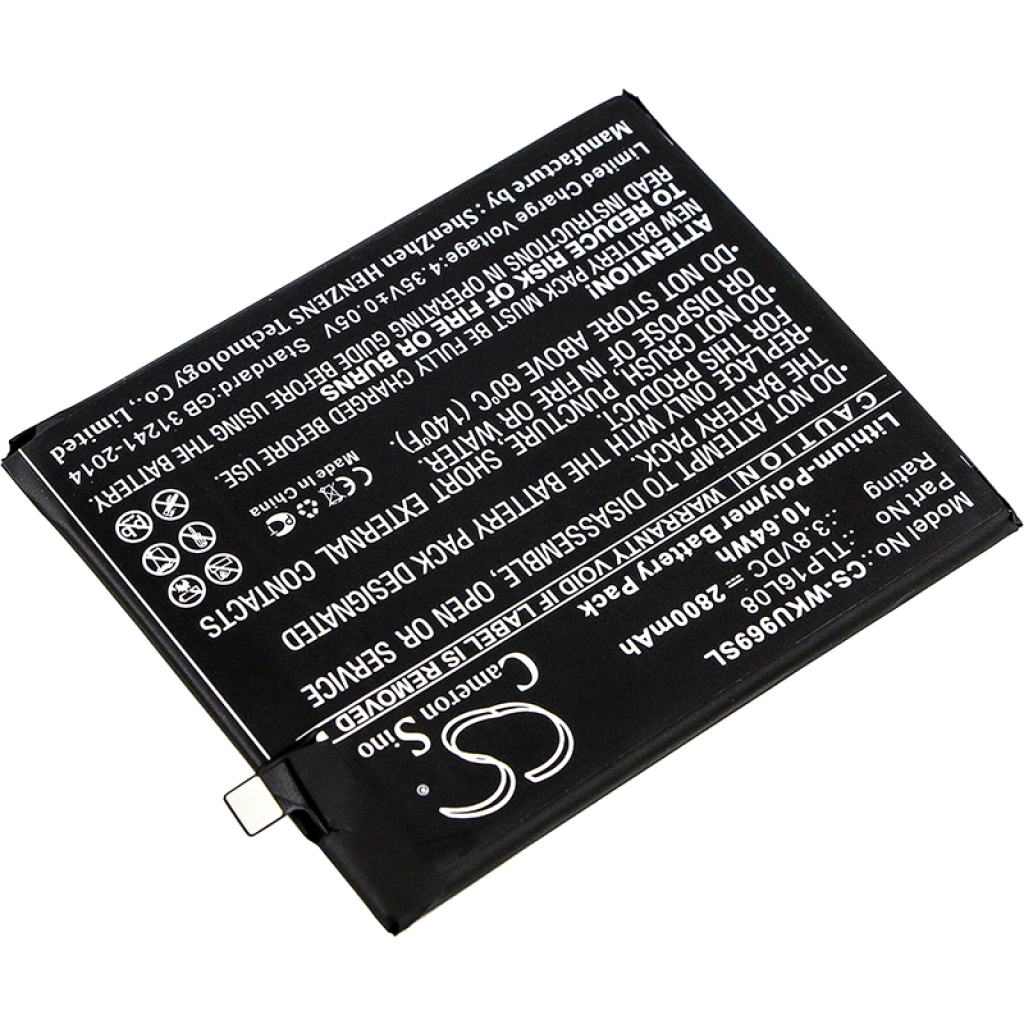 Mobile Phone Battery Wiko CS-WKU969SL