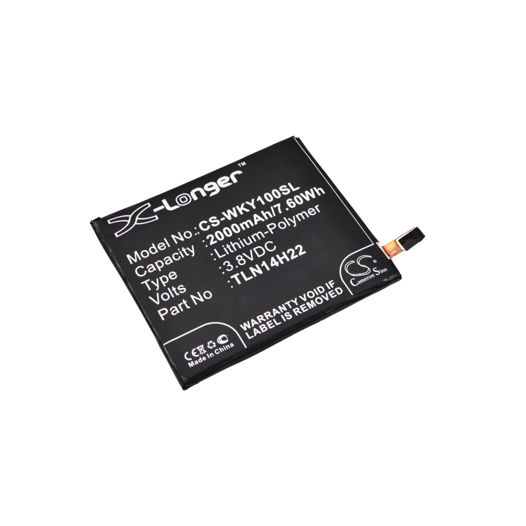 Compatible battery replacement for Wiko  TLN14H22, TLE14E20