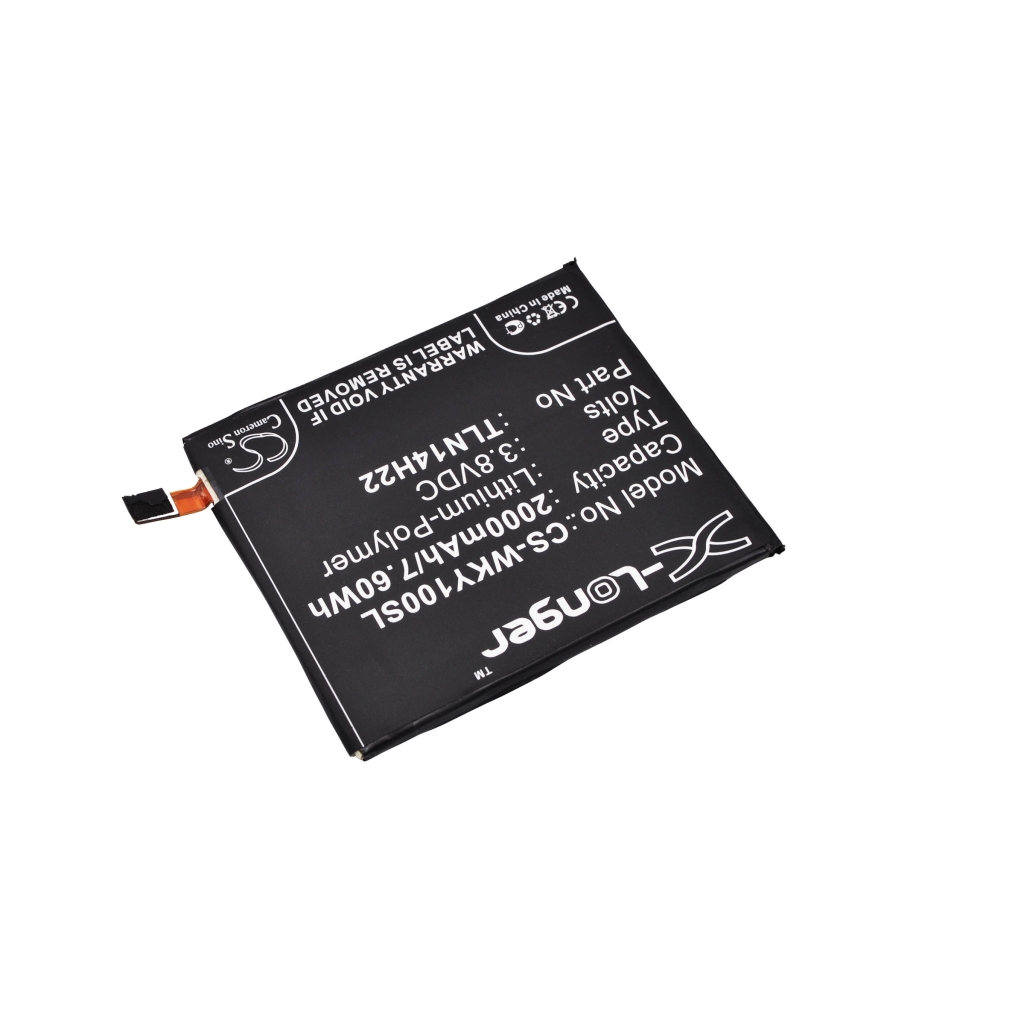 Compatible battery replacement for Wiko  TLN14H22, TLE14E20