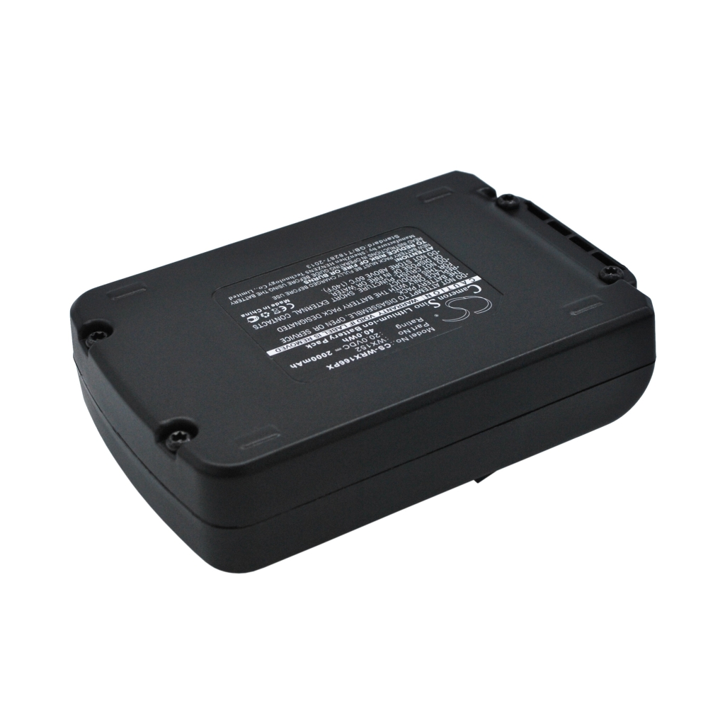 Compatible battery replacement for Worx  WX152