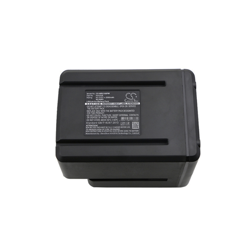 Compatible battery replacement for Worx  WA3536