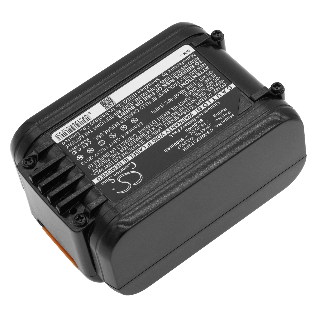 Compatible battery replacement for Worx  WX156, WA3539, WA3527