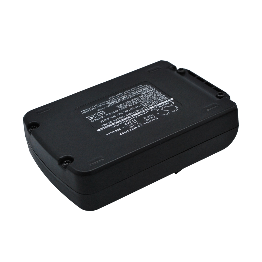 Compatible battery replacement for Worx  WA3527, WX156, WA3539