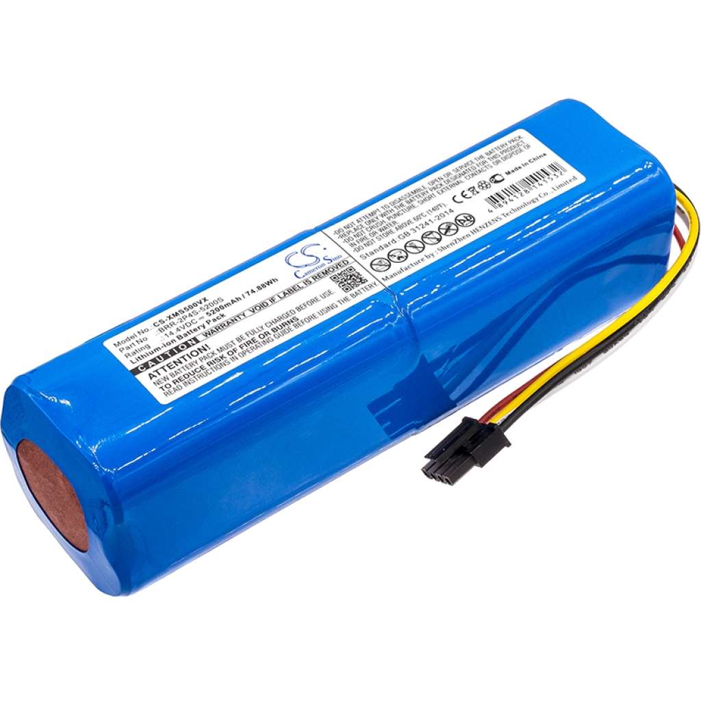 Compatible battery replacement for Dreame  P2008-4S2P-MMBK, BRR-2P4S-5200S, STYTJ02ZHM, STYTJ01ZHM