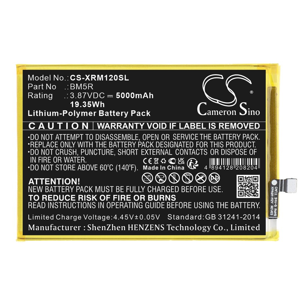 Mobile Phone Battery Redmi CS-XRM120SL