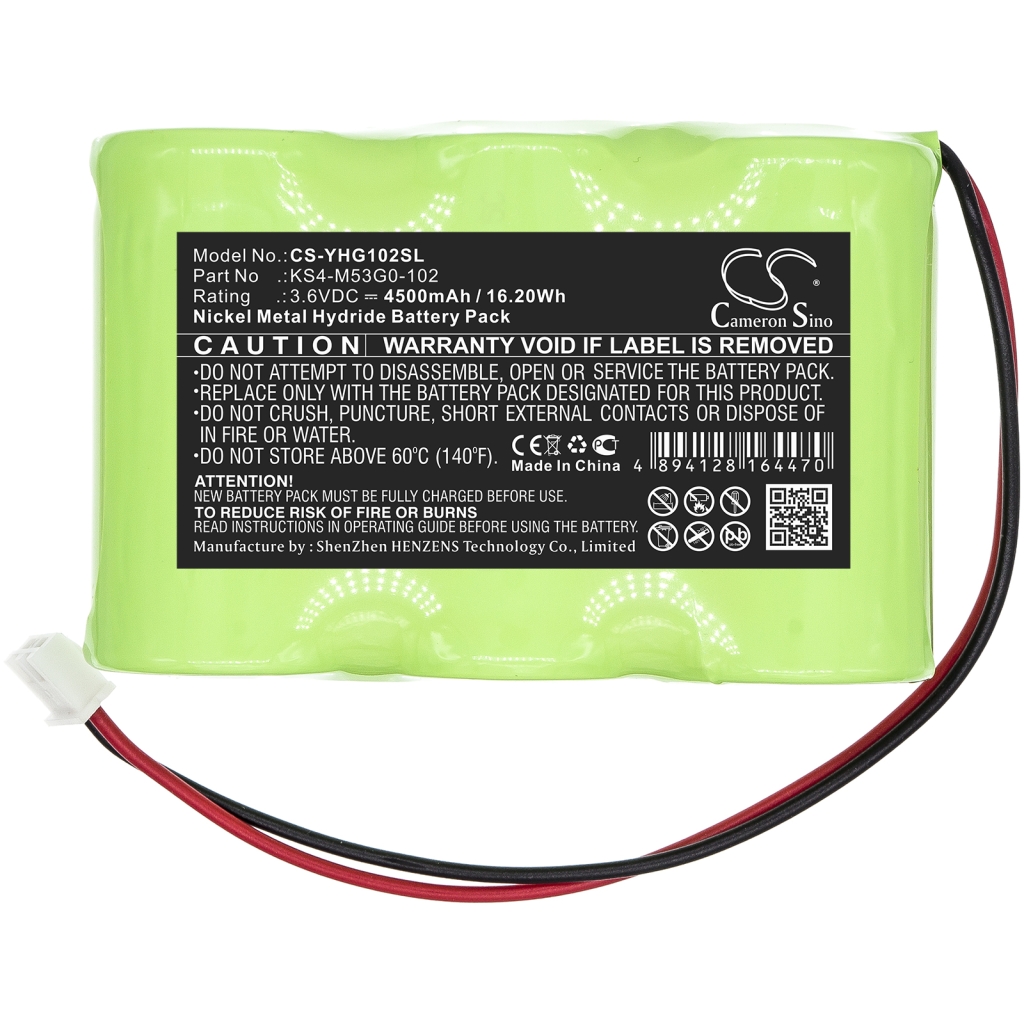 Compatible battery replacement for Yamaha  KS4-M53G0-200, KS4-M53G0-102, KS4-M53G0-101, N3000CR-3YA