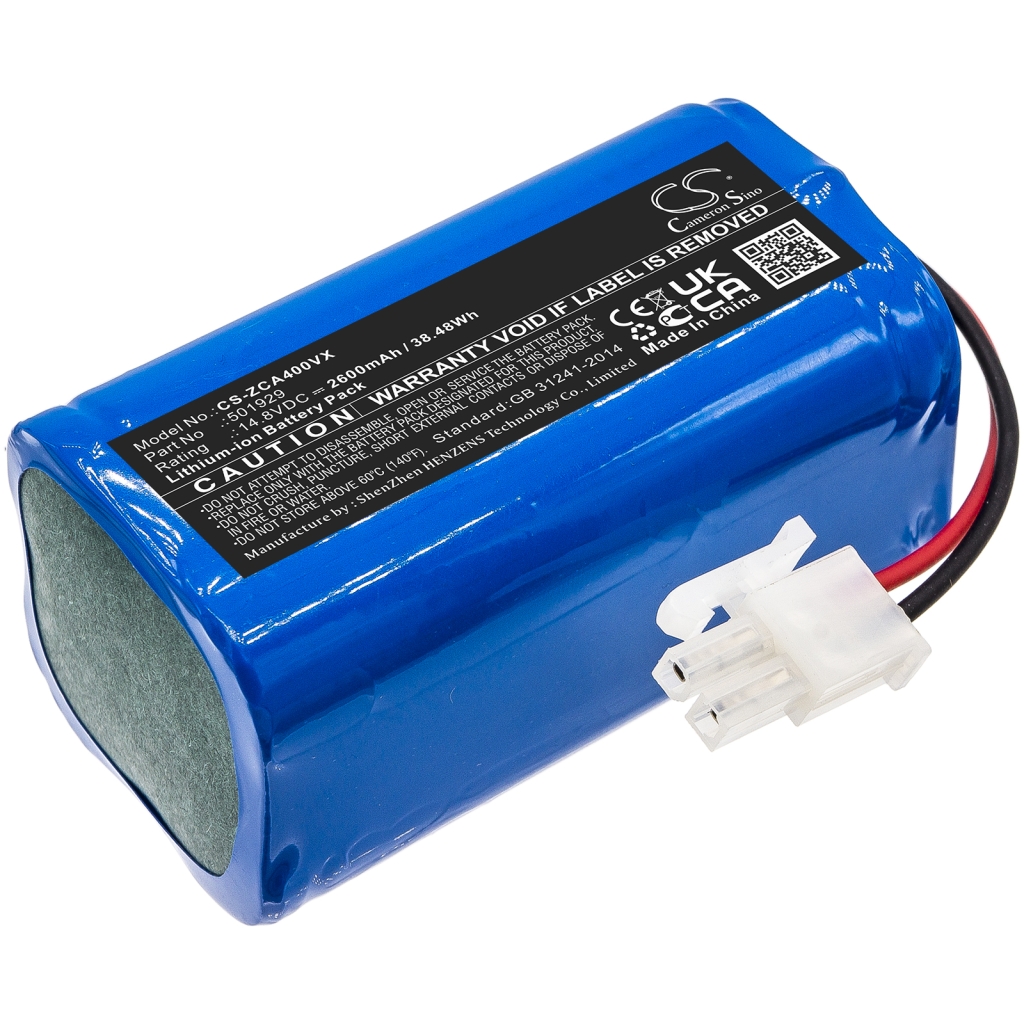 Compatible battery replacement for Ariete  18650B4-4S1P-AAF4, UR1860ZT-4S1P-AAF, EBVB-266, 501929