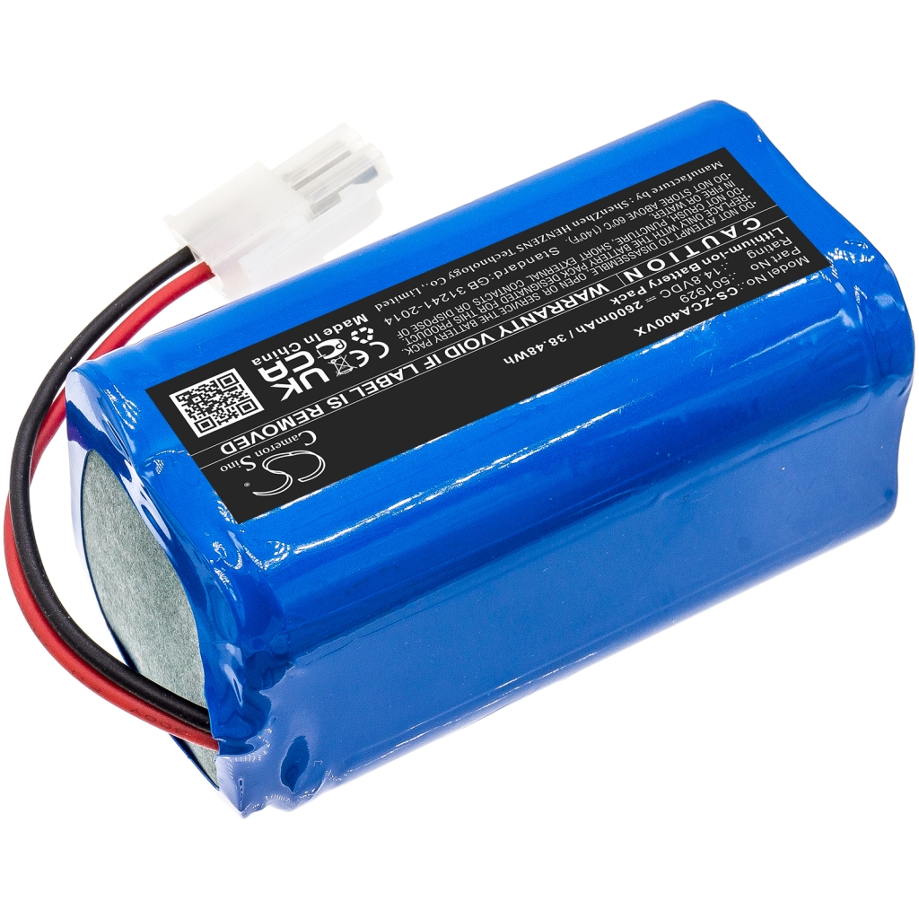 Compatible battery replacement for Ariete  UR1860ZT-4S1P-AAF, EBVB-266, 501929, 18650B4-4S1P-AAF4