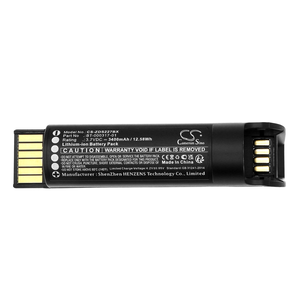 BarCode, Scanner Battery Zebra CS-ZDS227BX